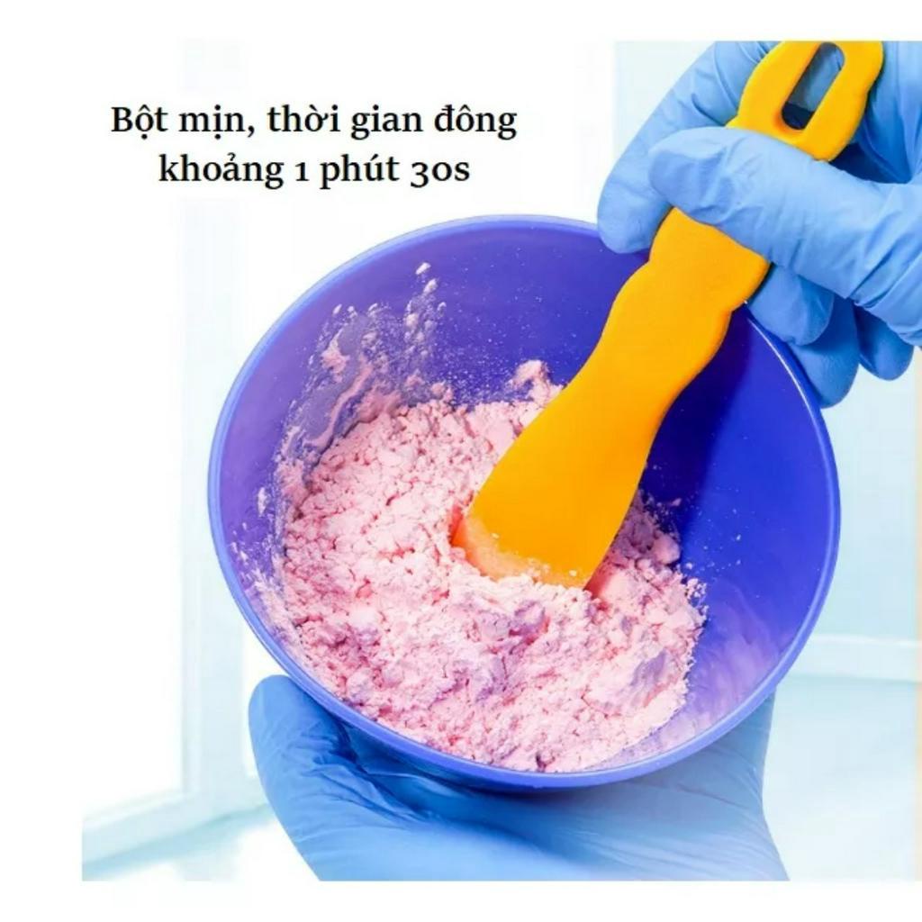 Bột lấy dấu nha khoa không đổi màu vị bạc hà Labdentashop sản phẩm dành cho KTV Labo và nha khoa.