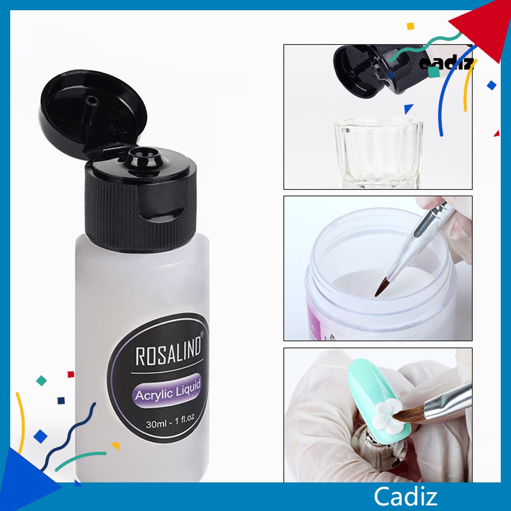 [Hàng mới về] Bột Acrylic Đắp Móng Tay 10 / 30Ml