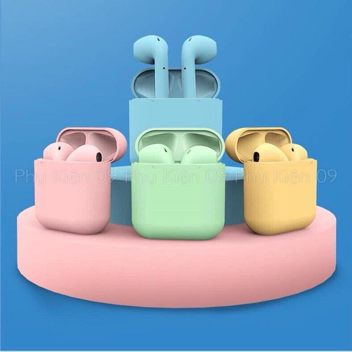 Tai nghe inpods mới nhiều màu sắc trẻ trung - bluetooth inpods12 đỉnh cao âm nhạc