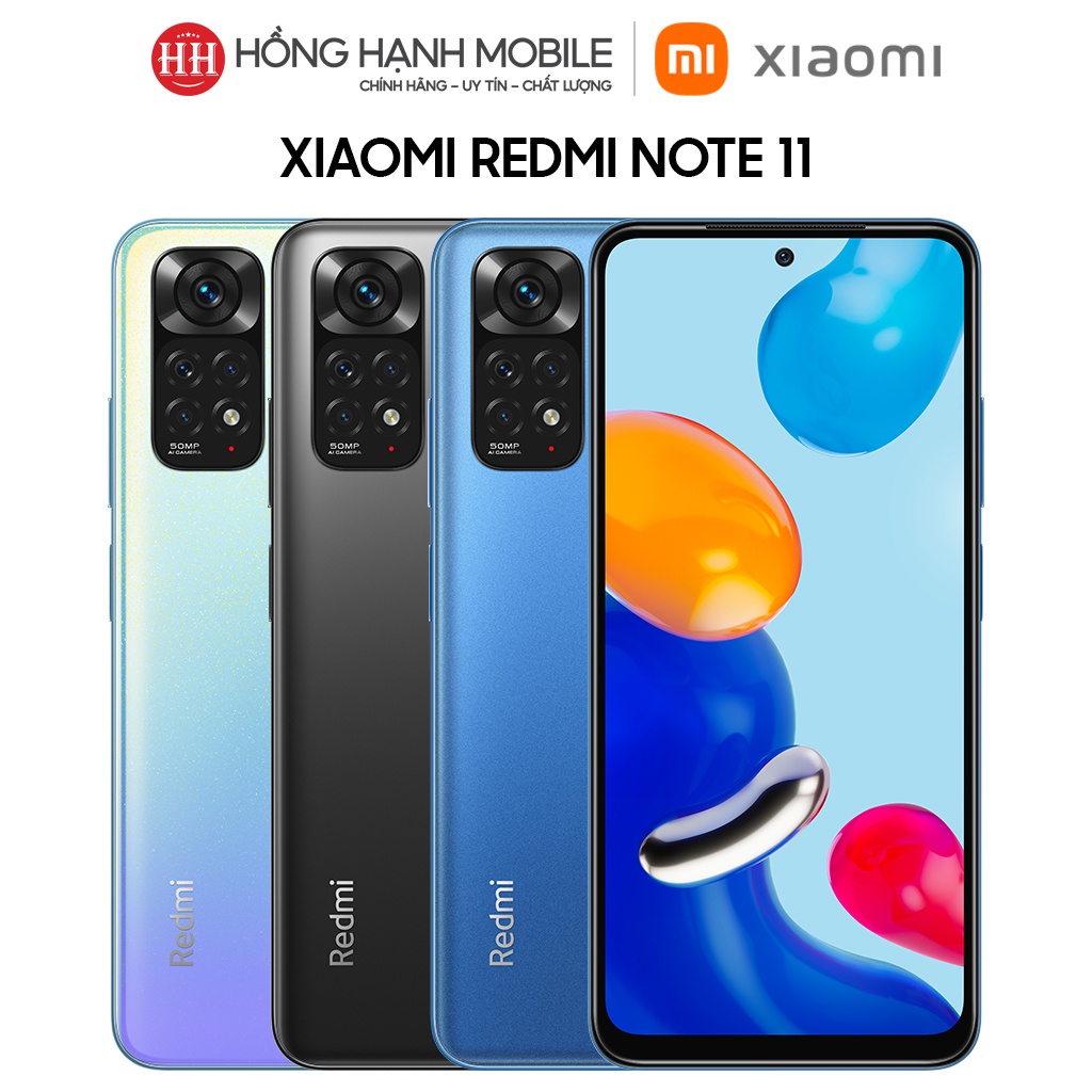 Điện Thoại Xiaomi Redmi Note 11 4GB/128GB - Hàng Chính Hãng