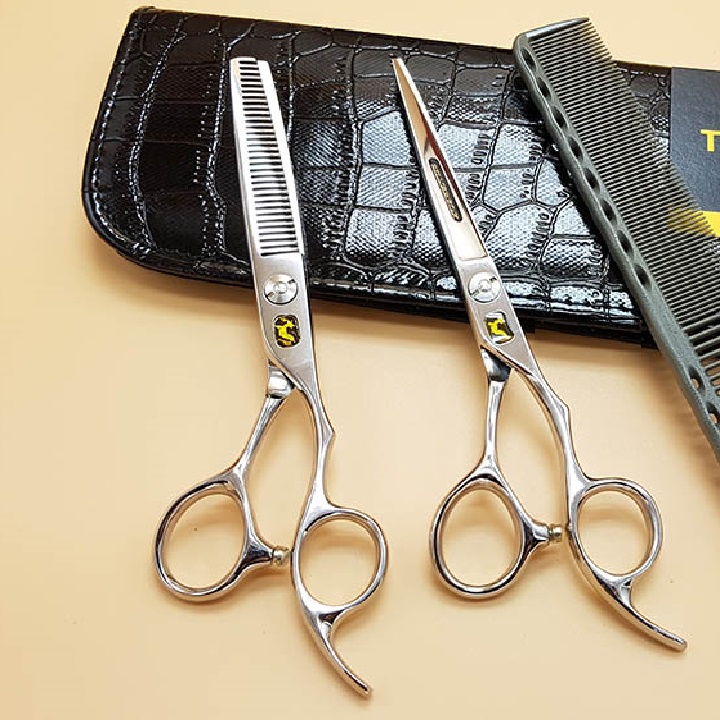 Cặp Kéo Cắt Tỉa Tóc Giá Rẻ Cho Thợ 6.0 inch Gongren Fox Scissors