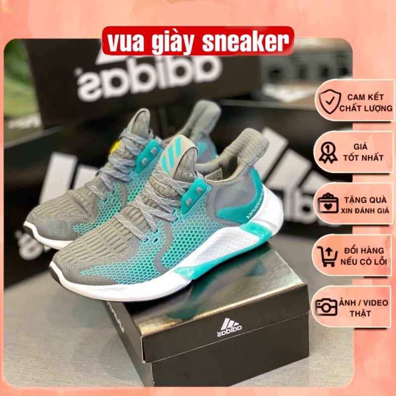 Giày thể thao sneaker alpha bounce 2020 xanh xám