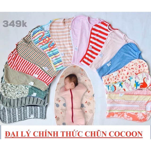 Quấn NHỘNG Cocoon shop bố ken [ Chính hãng Hà Chũn ] cho bé