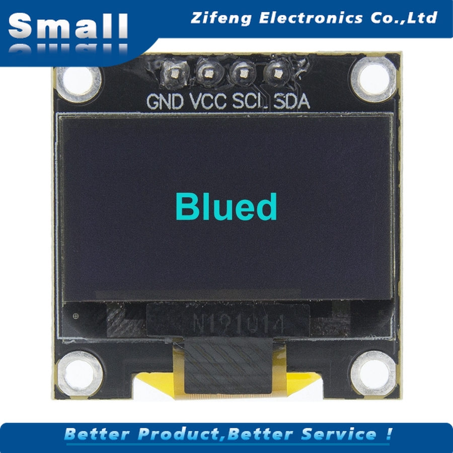 Mô Đun 4 Chân 0.96 "Iic I2C 0.96 Inch Oled 128x64 Oled Tiện Dụng Cho Arduino