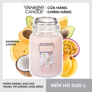 Nến hũ Yankee Candle size L - Rainbow Cookie