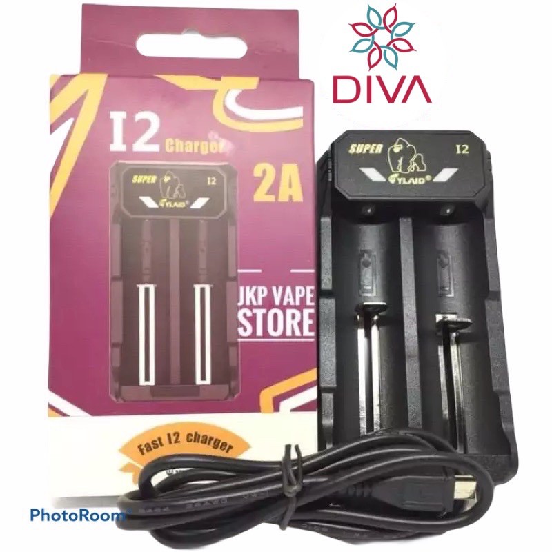 sạc pin 18650 Cylaid I2 chính hãng