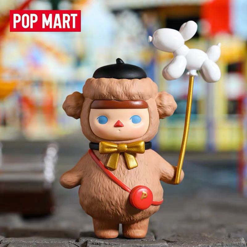 ★Hgtoys★  Búp Bê POPMART Pucky Đồ Chơi Búp Bê Mù Và Bóng Bay Trang Trí