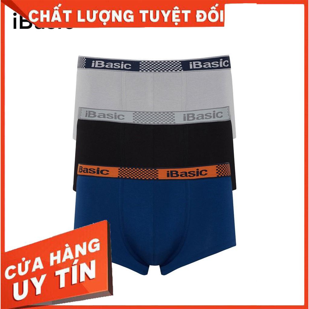 Combo 3 chiếc Quần nam boxer brief iBasic VM023