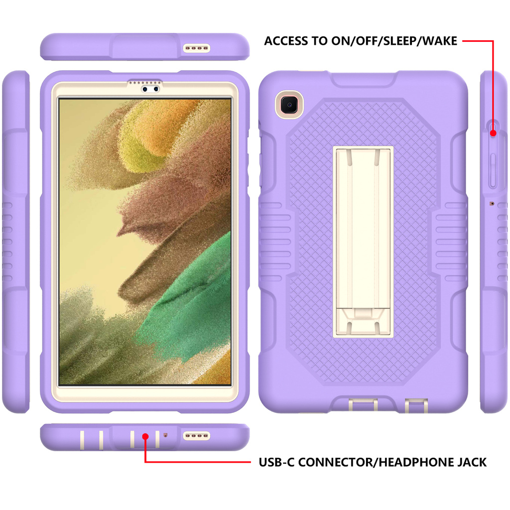 Ốp Máy Tính Bảng Cứng Chống Sốc Có Giá Đỡ Cho Samsung Galaxy Tab A7 Lite 8.7 Sm-T220 T225 | BigBuy360 - bigbuy360.vn