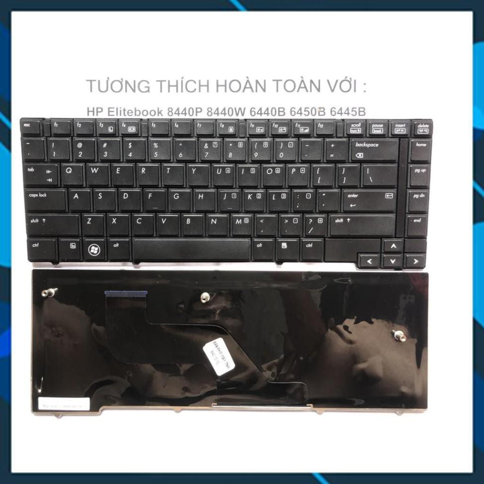 ⚡️[Loại xịn]  Bàn Phím Laptop Hp Elitebook 8440P 8440W 6440B 6450B 6445B - Hàng Mới 100% Bảo Hành 12 Tháng Toàn Quốc