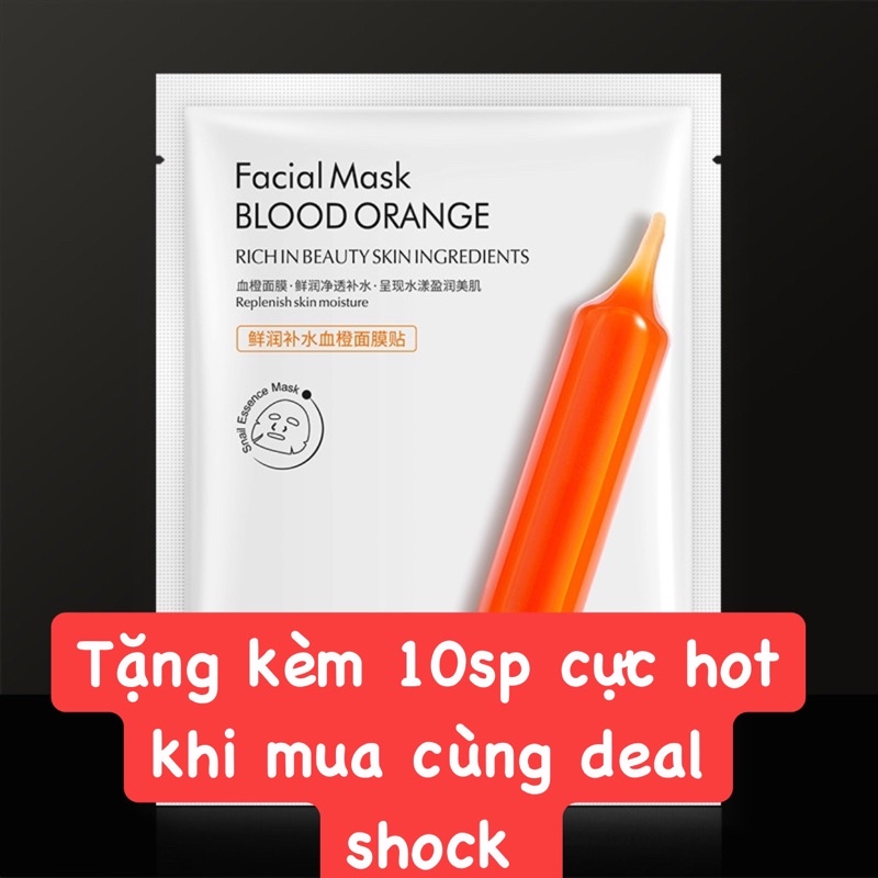 Mặt nạ chiết xuất cam đỏ Images mask cao cấp dưỡng trắng sáng da chống lão hoá