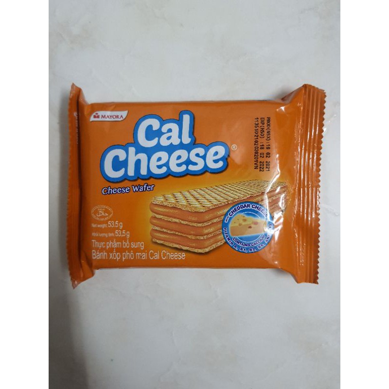 Bánh Xốp Cal Cheese Mayora Phô Mai Gói 53g