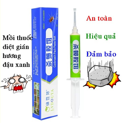 Mồi thuốc dẫn dụ con gián - Cách tiêu diệt bọn gián hiệu quả, tiêu diệt cả tổ, tiêu diệt tận gốc, an toàn cho con người