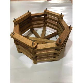 CHẬU BÁT GIÁC TRỒNG LAN GỖ SAO VÀNG SỐ 1 nhập khẩu-  chuyên dụng.