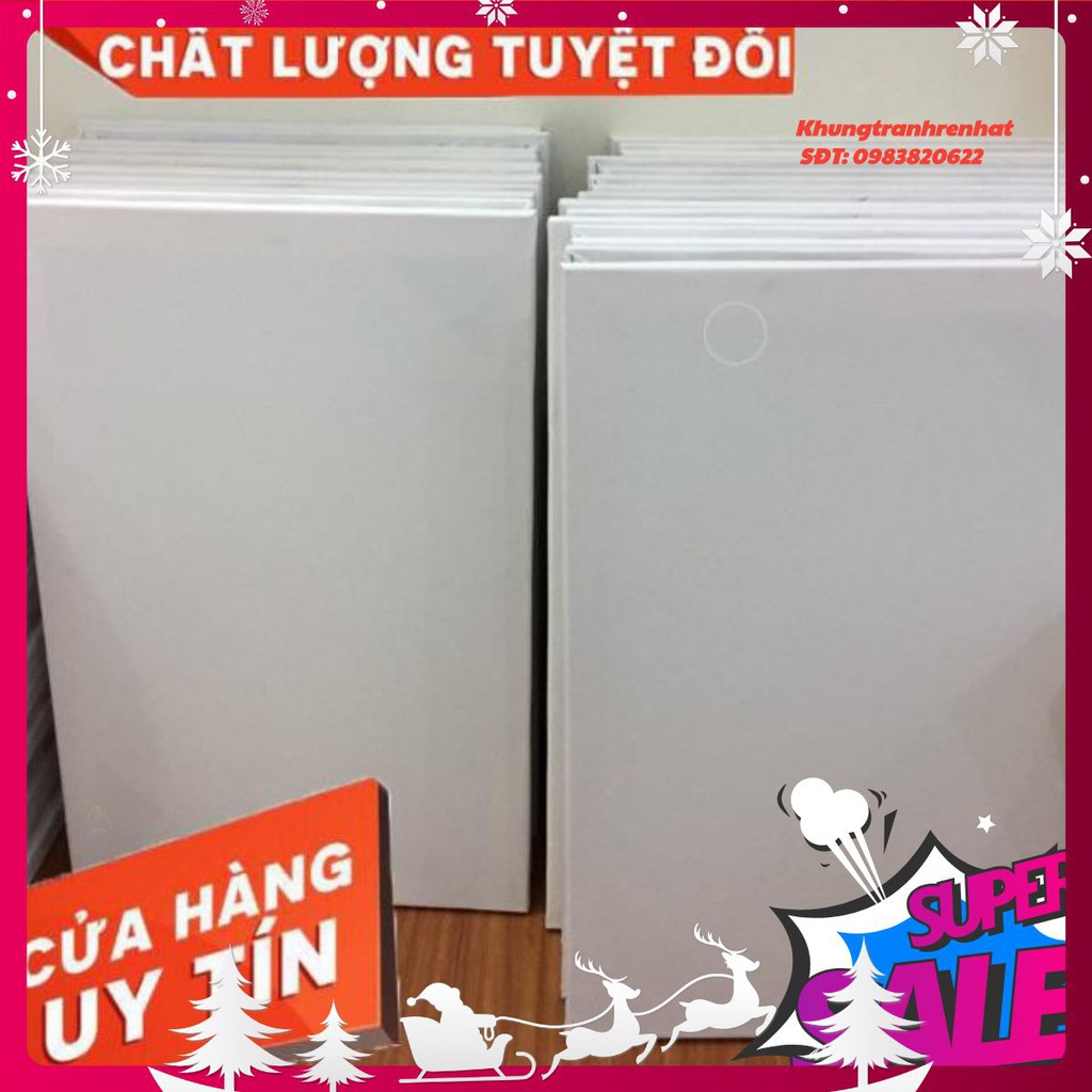 Khung Tranh Canvas 40x60cm toan vẽ tranh bố vẽ tranh rẻ nhất