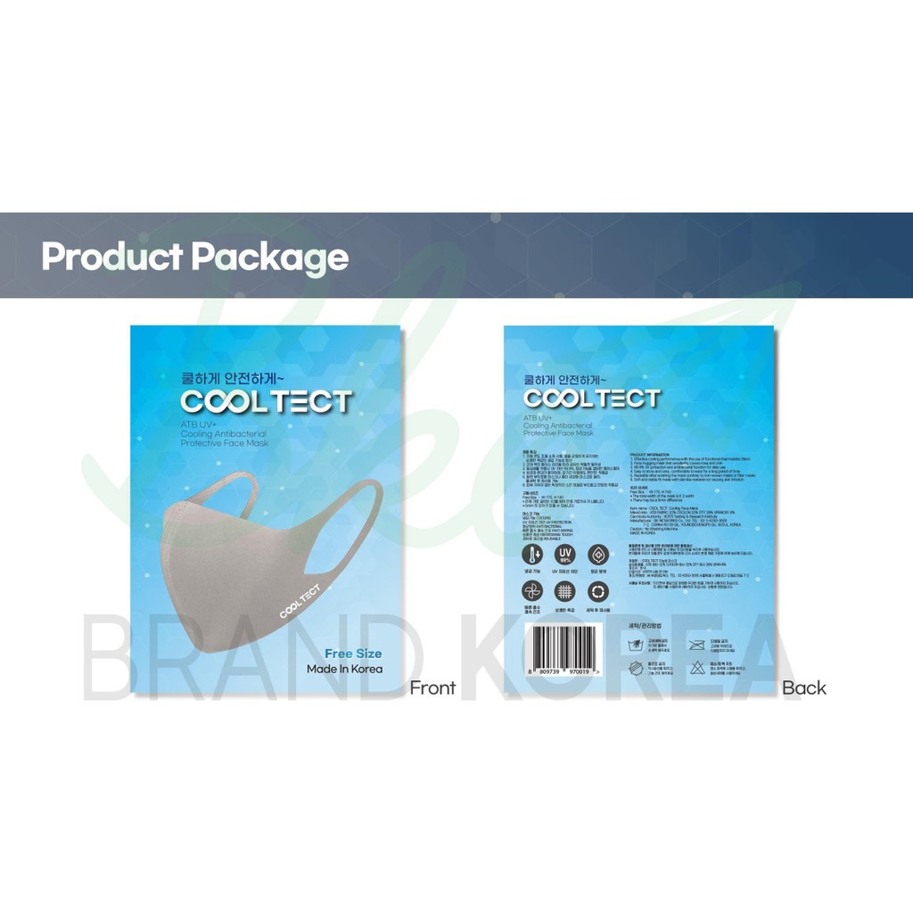Khẩu Trang Vải Kháng Khuẩn COOL TECT