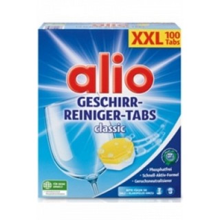 Viên rửa chén alio 100 viên, dùng cho máy rửa bát