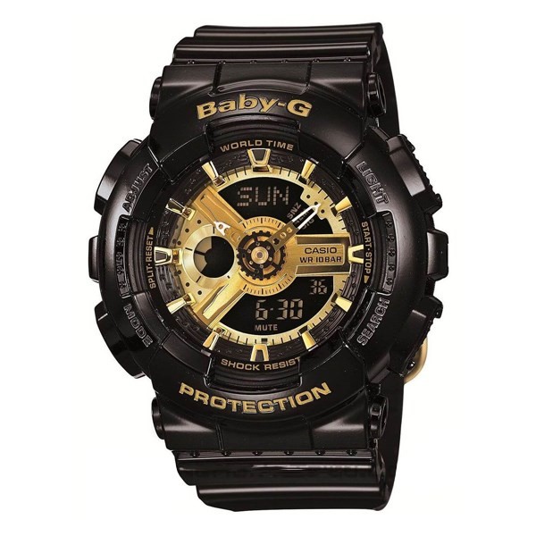Đồng hồ casio nữ dây nhựa chính hãng BABYG BA-110-1ADR