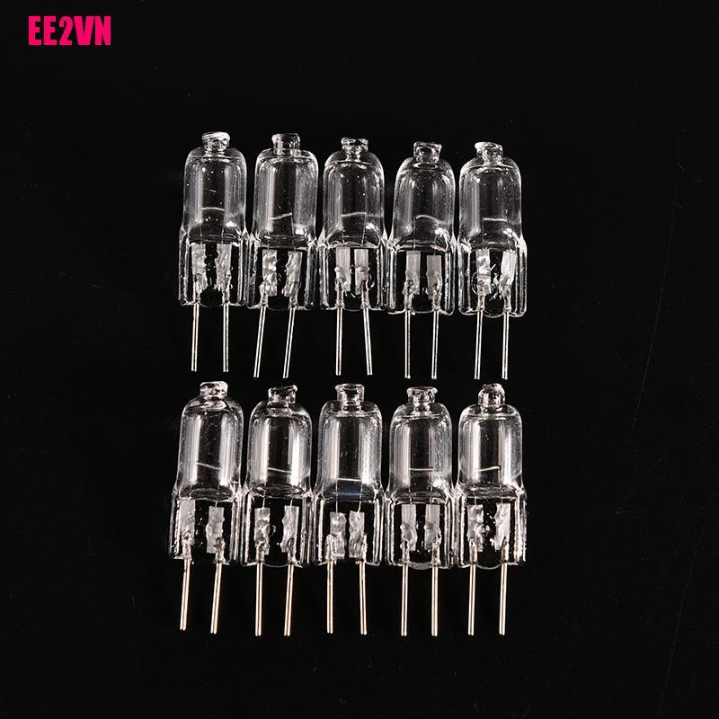 10 Bóng Đèn Halogen G4 12v 20w Siêu Sáng