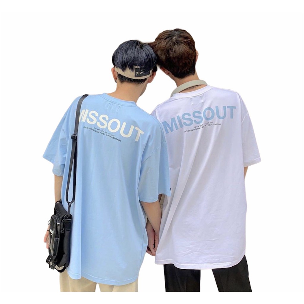 [Mã SKAMA06 giảm 8% tối đa 50K đơn 250K] Áo Thun MISSOUT ( hình thật - form unisex ) | BigBuy360 - bigbuy360.vn