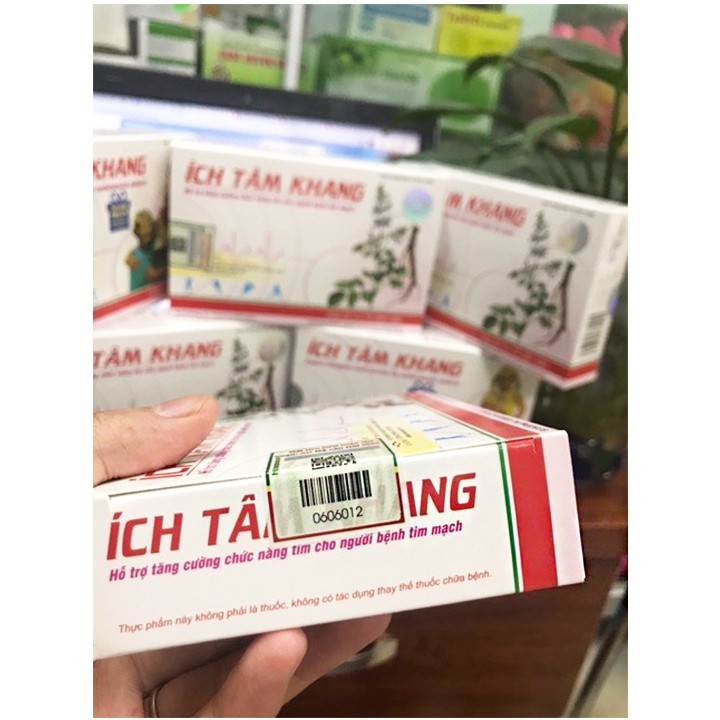 [TÍCH ĐIỂM] Ích Tâm Khang - Hộp 30 Viên Phòng Và Hỗ Trợ Bệnh Suy Tim - cvspharmacy