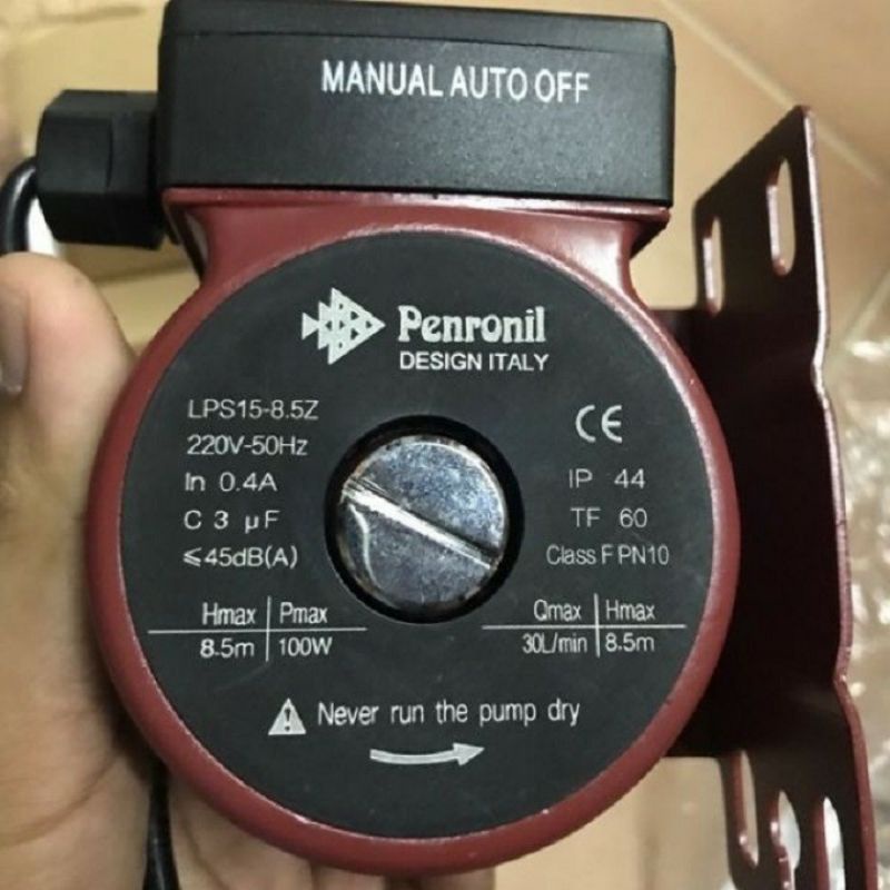 Máy bơm tăng áp Penroni ( điện 220V/100w)