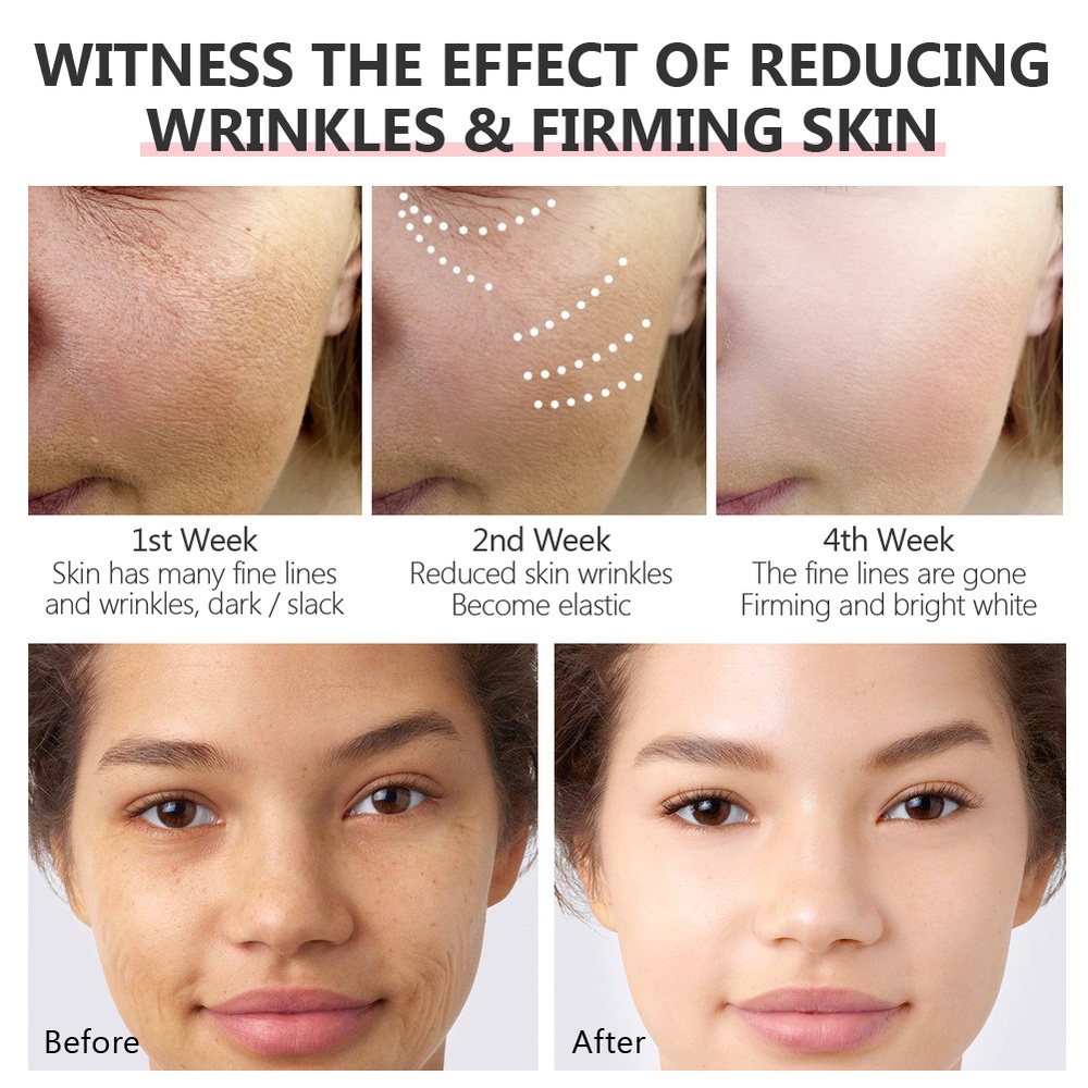 Bộ Kem Retinol Tự Nhiên VIBRANT GLAMOUR + Serum Retinol VA Chống Lão Hóa Làm Trắng Da Giảm Nếp Nhăn 2 Món