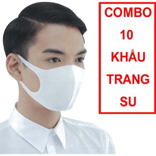 Combo 10 khẩu trang vải su TS531 Tronshop