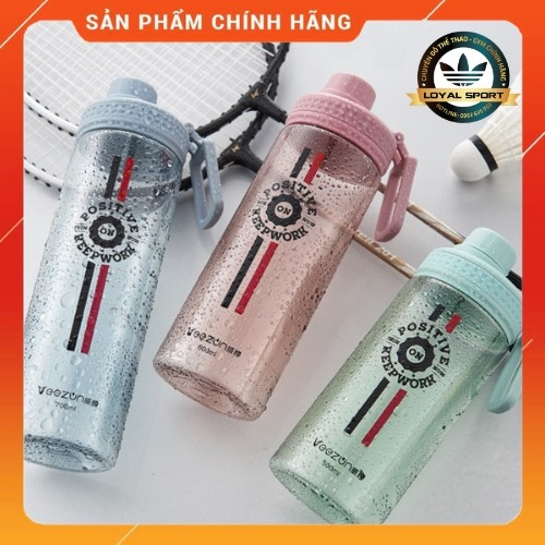 Bịnh Đựng Nước 700ml Thể Thao Phù Hợp Tập Gym Du Lịch Hoạt Động Ngoài Trời Nhựa Cứng Siêu Đẹp ❤️FREESHIP❤️