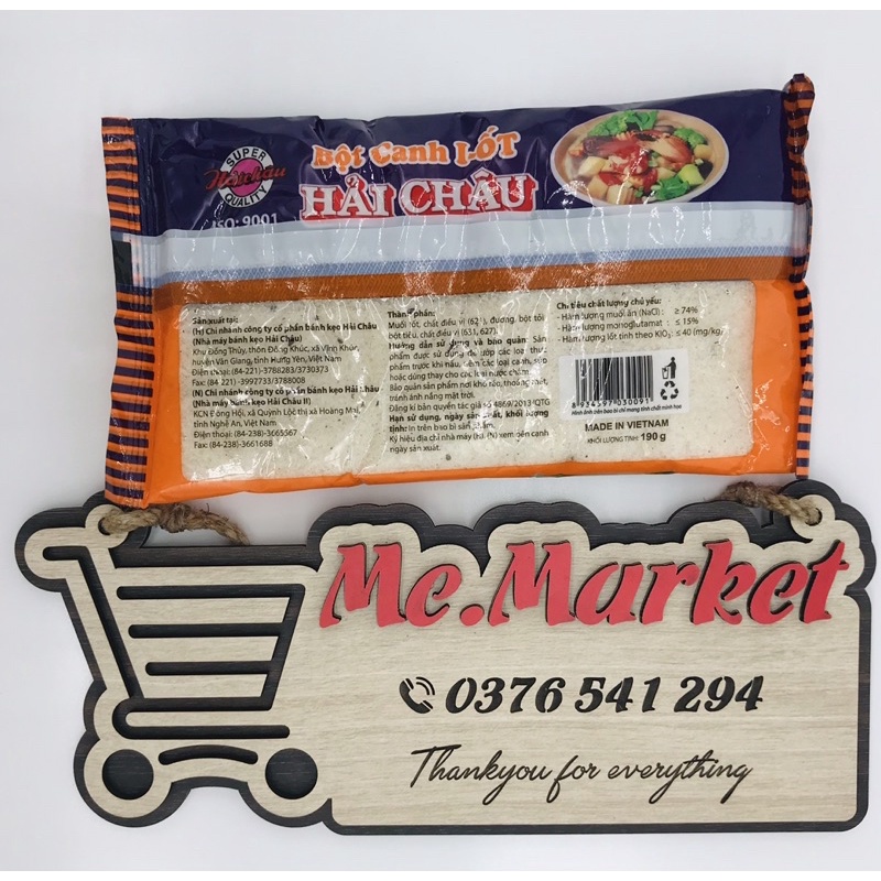 Muối bột canh iot Hải Châu