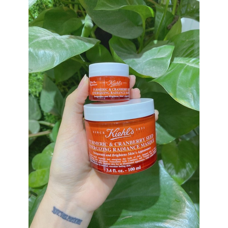 Mặt nạ Nghệ Việt Quất Kiehl's Turmeric & Cranberry Seed Energizing Radiance Masque