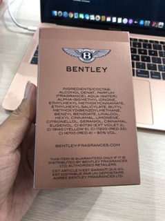 Nước Hoa Nam TESTER Bentley Intense 100ml