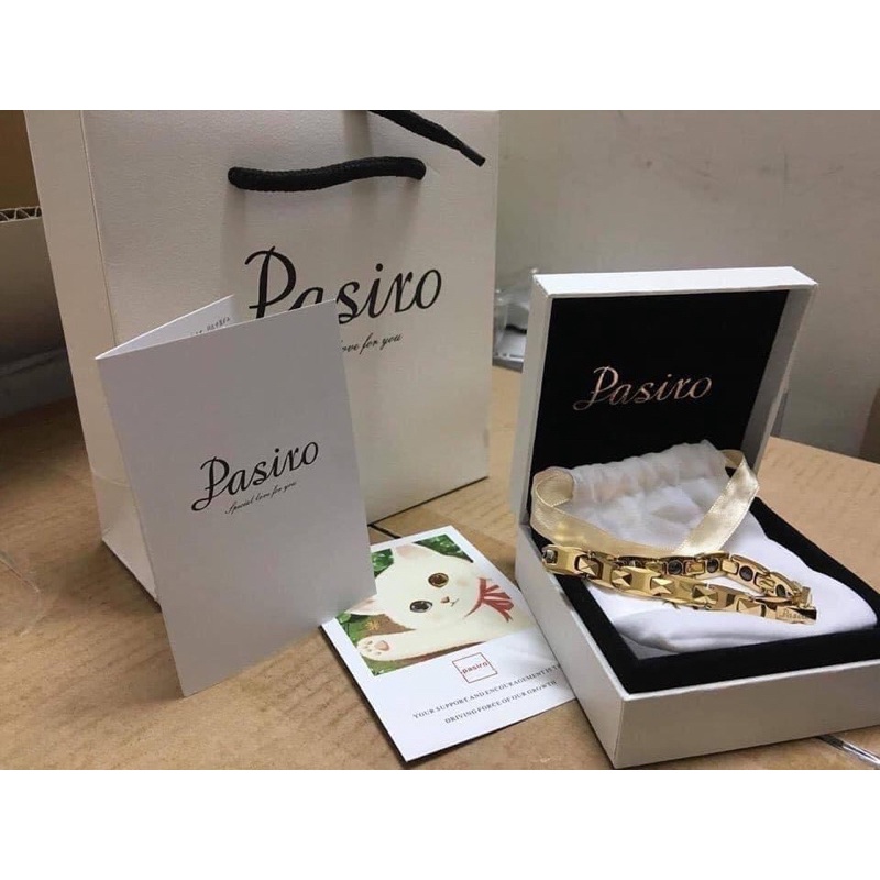 VÒNG TAY NỮ ĐIỀU HÒA HUYẾT ÁP PASIRO NHẬT BẢN