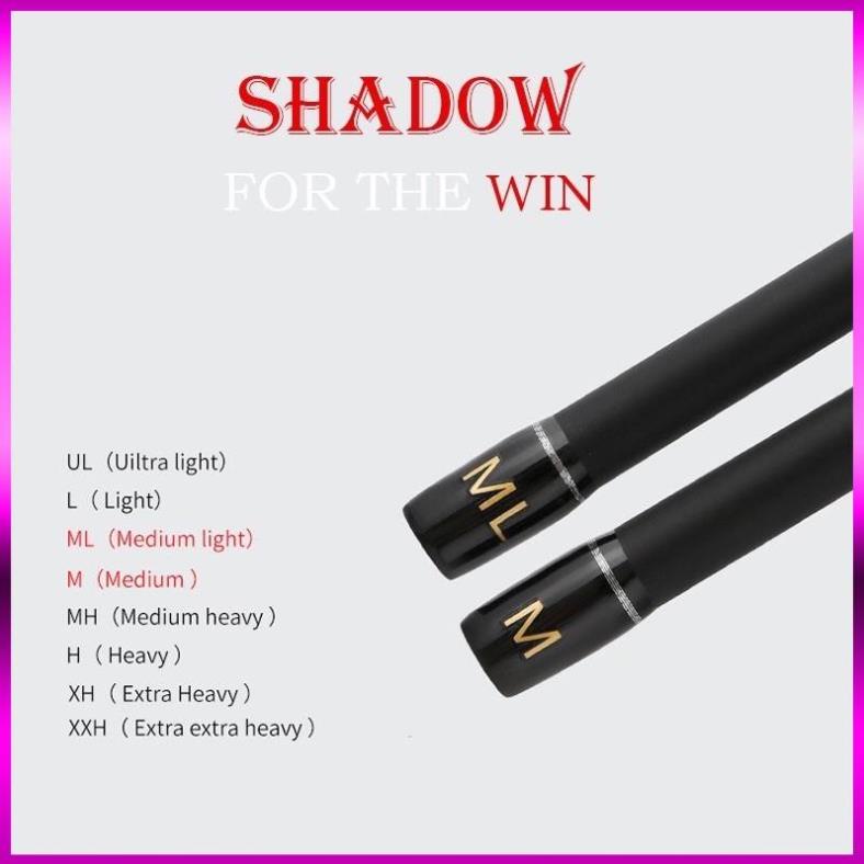 [Xả Kho 3 Ngày]  Cần câu LURE SHADOW 2 ngọn đứng và ngang, M và ML - ĐỒ CÂU PHÍA BẮC - S23