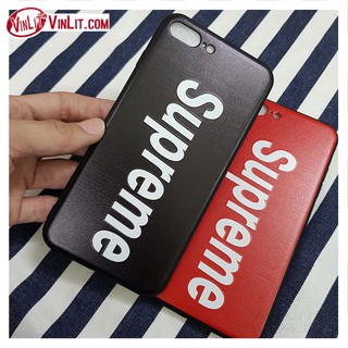 Ốp lưng Iphone 7 Plus, Iphone 8 Plus thể thao Supreme mẫu đẹp I7P180425A1