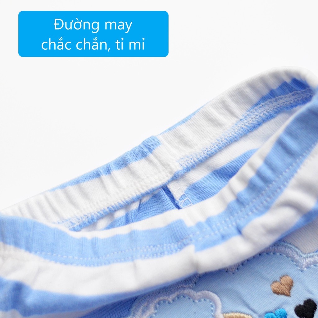 Set 5 Quần Dài Mông Thú Cho Bé Trai, Bé Gái Từ 3-24 Tháng