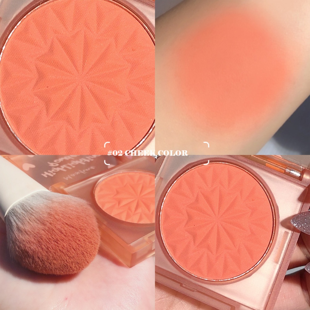 Phấn má hồng 8 màu sắc tùy chọn lâu trôi trang điểm tự nhiên | BigBuy360 - bigbuy360.vn