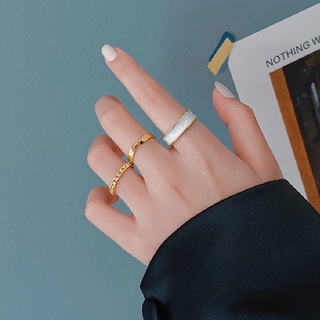  Set Nhẫn Ba Món Thời Trang Phong Cách Hàn Quốc