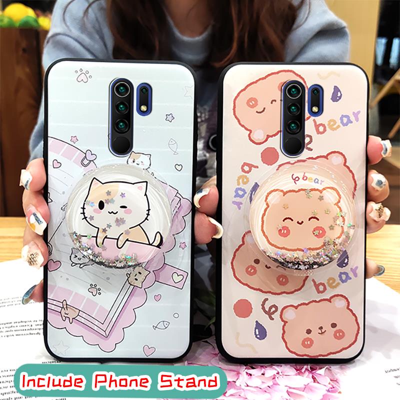 Ốp điện thoại TPU silicon chống thấm nước chống bụi cho Xiaomi Redmi 9 / Redmi9 Prime / Poco M2