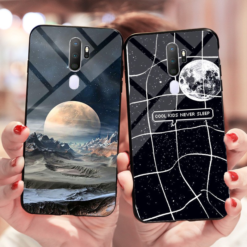 Ốp lưng kính cường lực cho Oppo A5 2020 / A9 2020 | BigBuy360 - bigbuy360.vn