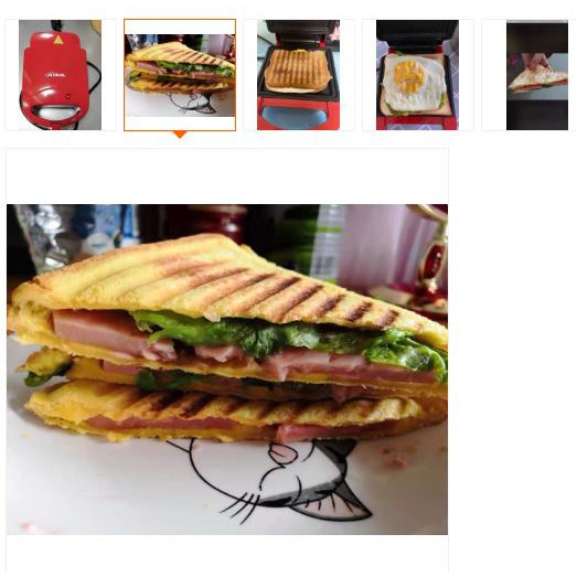 Máy kẹp nướng bánh mì, humberger, sandwich, rán trứng mini đa năng