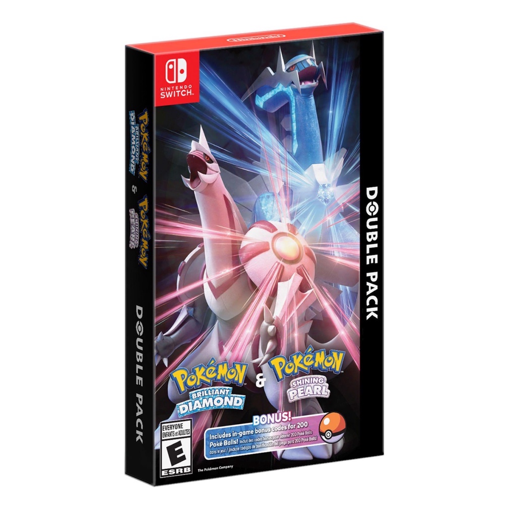 Băng Game Pokémon Brilliant Diamond &amp; Pokémon Shining Pearl Double Pack