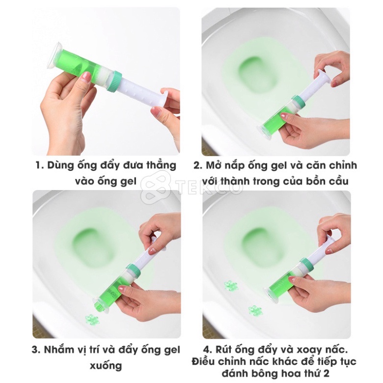 Gel Khử Mùi Bồn Cầu Toilet, Bồn Rửa Chén Bát, Lavabo - Gel Thơm Diệt Khuẩn, Khử Trùng Bồn Vệ Sinh SIGO