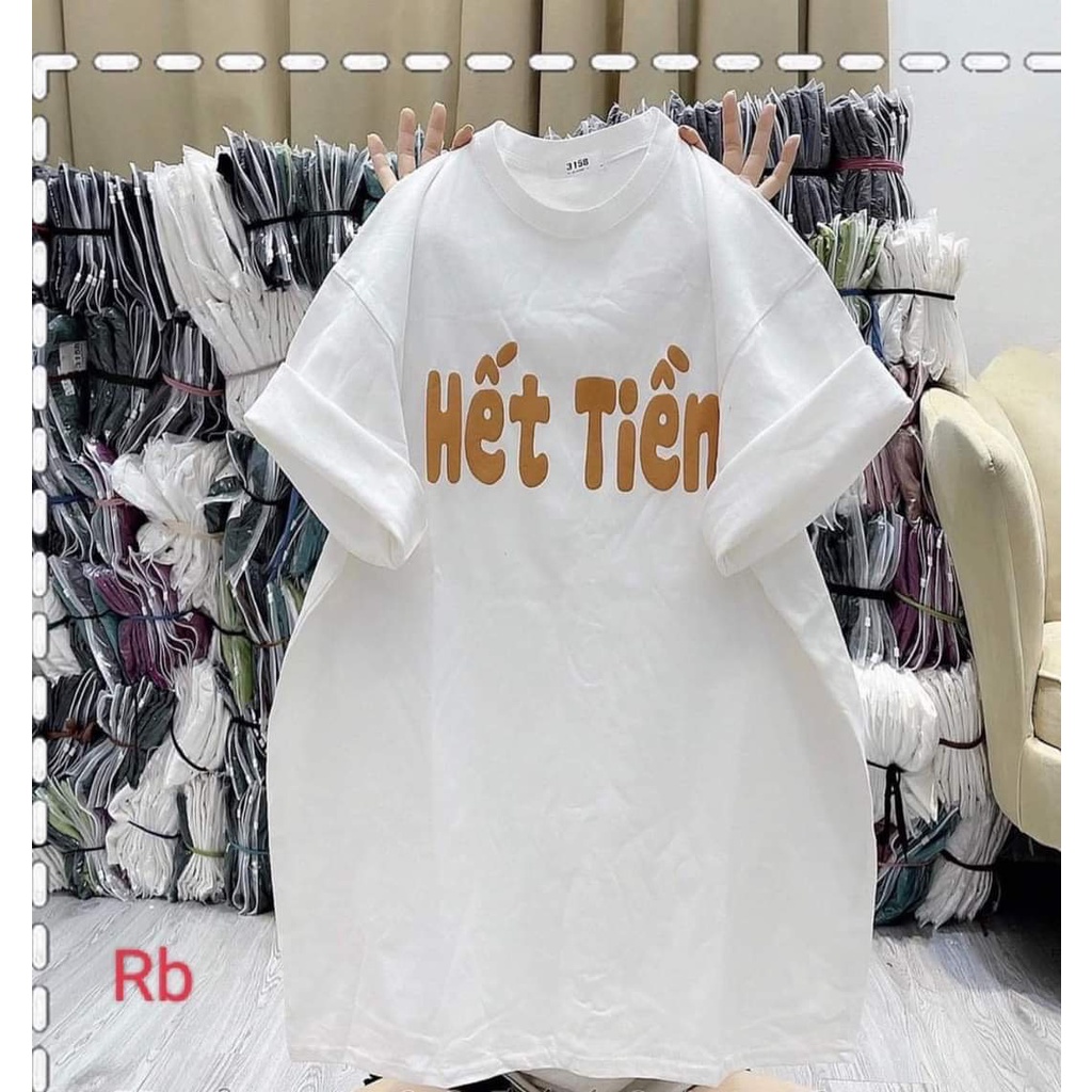 Áo Thun Nam Nữ Hết Tiền Unisex Nam Nữ Tay Lỡ Dáng Rộng