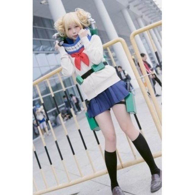[Order/không có sẵn] Trang phục set đồ hóa trang cosplay Himiko Toga học viện anh hùng