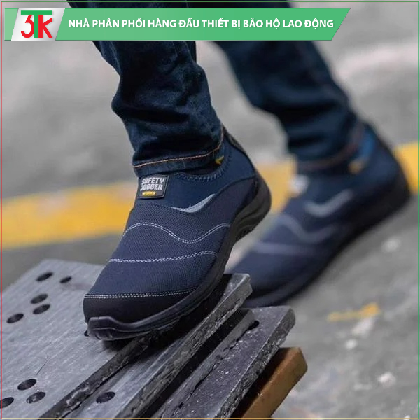 Giày Bảo Hộ Safety Jogger YUKON S1P Chống đinh, Chống Dập Ngón, Chống Trơn Trượt, Giày lười Gọn nhẹ