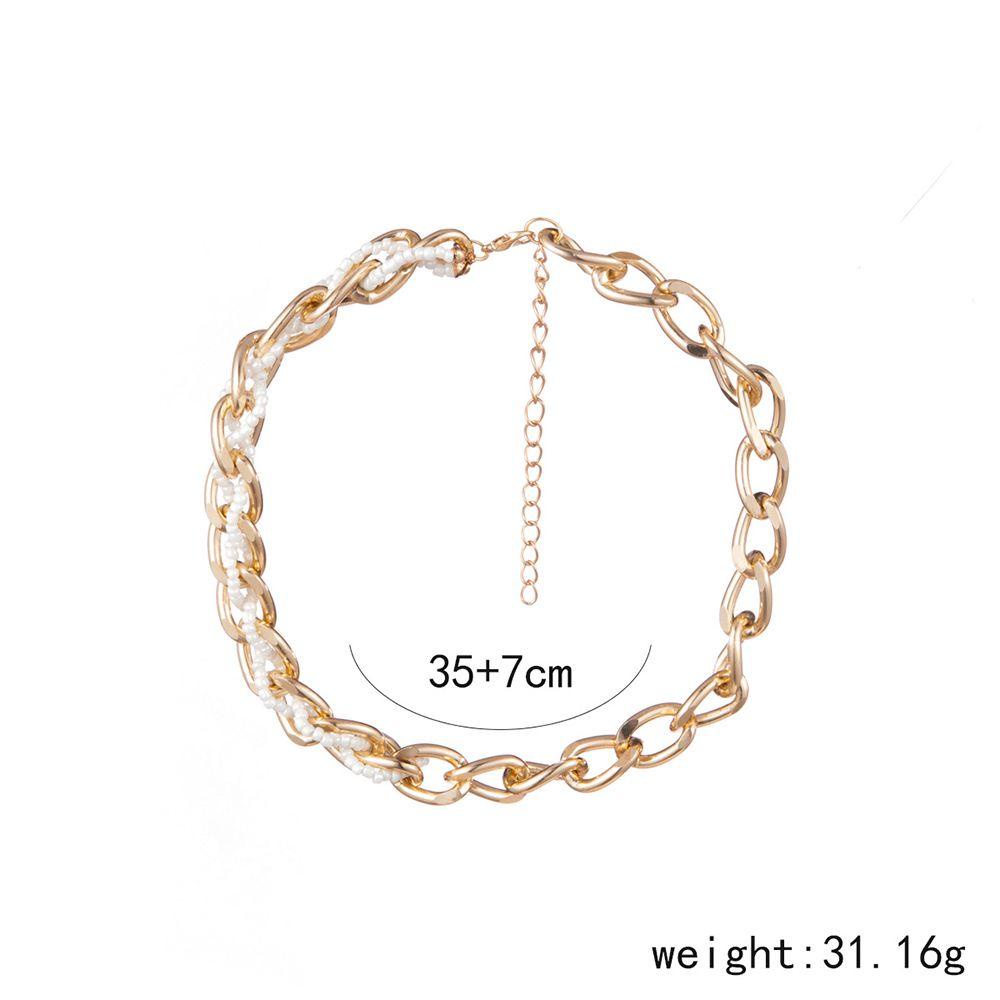 BACK2LIFE Vòng cổ Thiết Kế Đơn Giản Thanh Lịch Cho Nữ