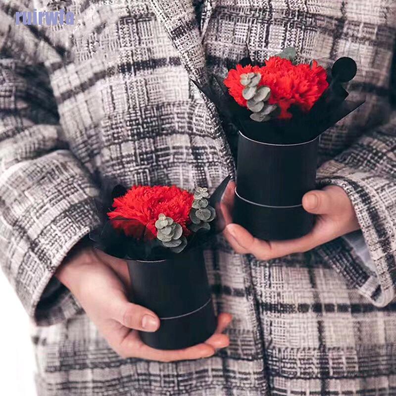 Hộp Giấy Tròn Đựng Hoa Làm Quà Tặng Tiện Dụng