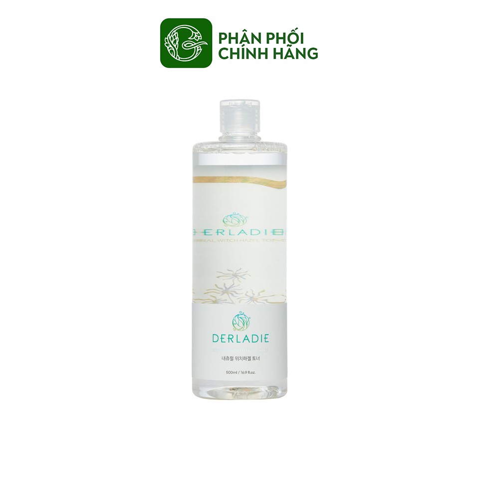 [Mã FMCGMALL giảm 8% đơn từ 250K] Nước Cân Bằng Da Derladie Natural With Hazel Toner 500ml