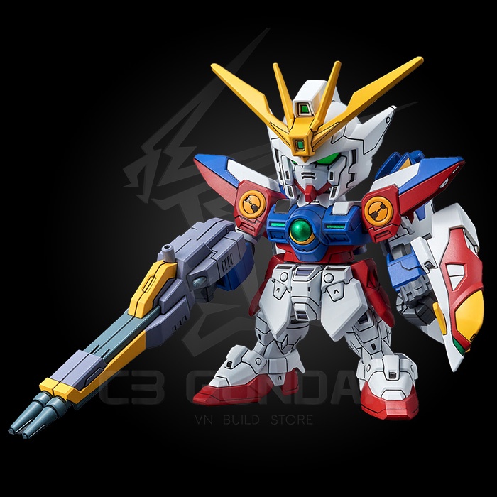 [BANDAI] MÔ HÌNH ĐỒ CHƠI LẮP RÁP GUNDAM SD EX-STANDARD 018 WING GUNDAM ZERO GUNPLA CHÍNH HÃNG NHẬT BẢN